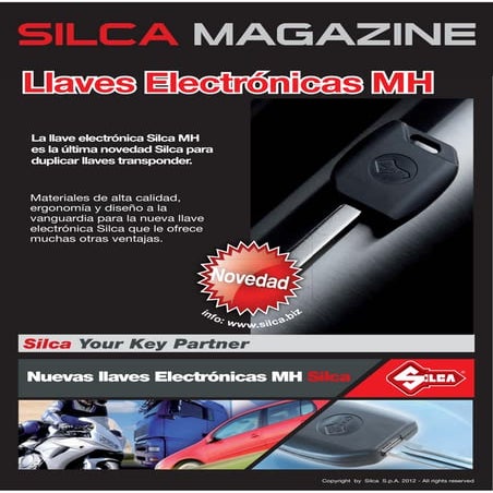Llaves Electrónicas Silca MH