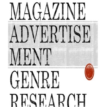 Album adverts in magazines | PPTX