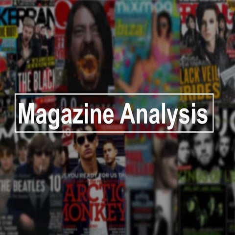 Magazine analysis