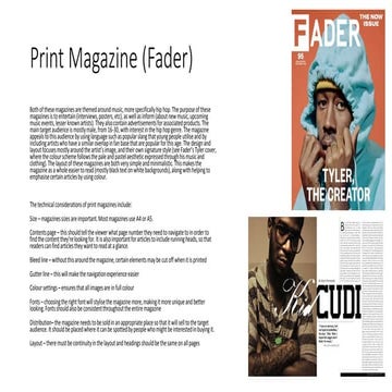 Magazine assignment | PPTX | Desktop Publishing | Computer Software and ...
