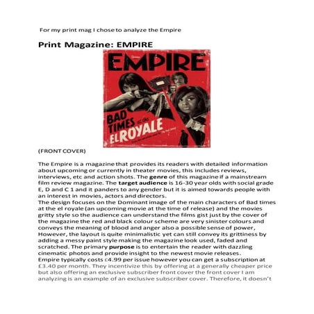 Magazine assignment v2 2