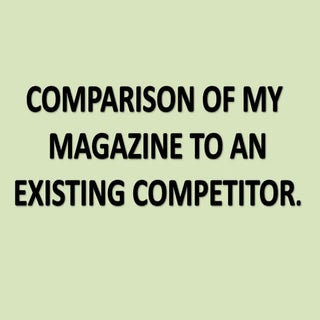 Magazine comparison