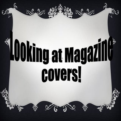Magazine covers