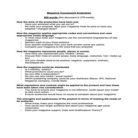 Coursework | PPTX