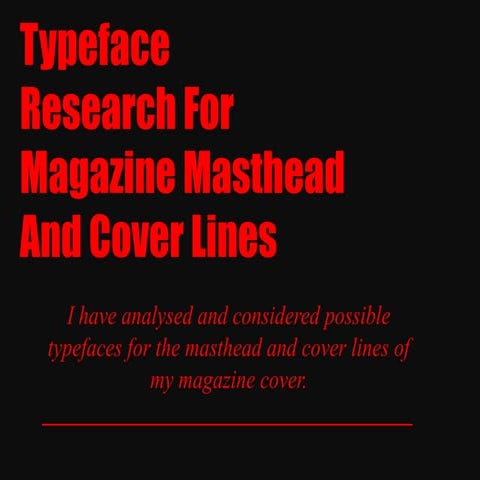 Font type research | PPTX