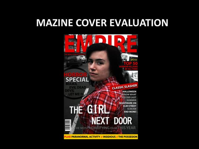 Magazine cover analysis