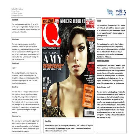 Magazine cover analysis_worksheet (florence and the machine) | DOCX