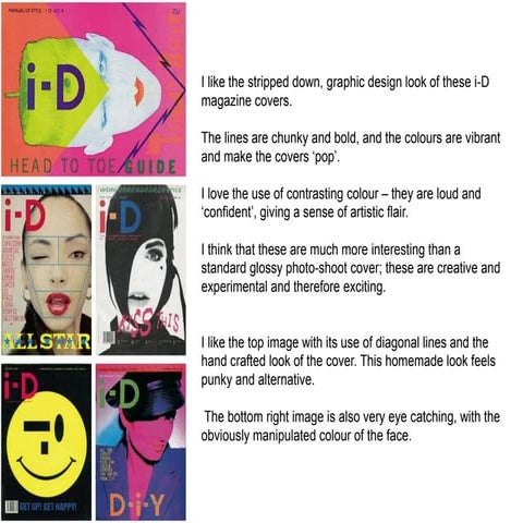 Magazine cover influence