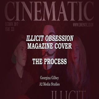 My Magazine Cover - The Process
