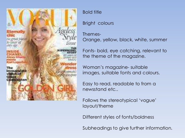 Magazine covers