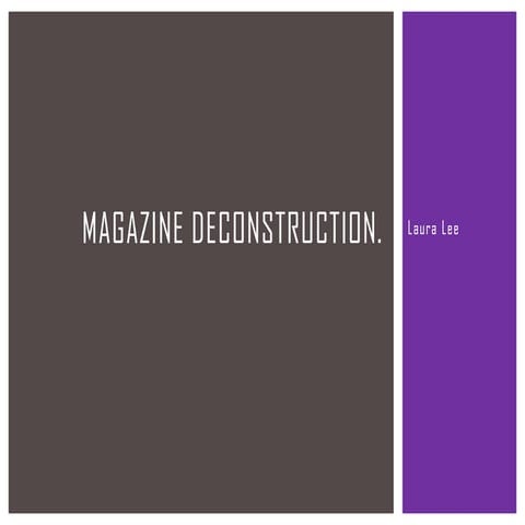 Front Page Magazine Analysis | PDF