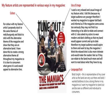 Magazine evaluations q2