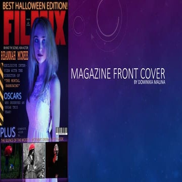 Magazine front cover