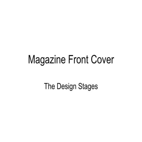 Magazine Front Slideshow