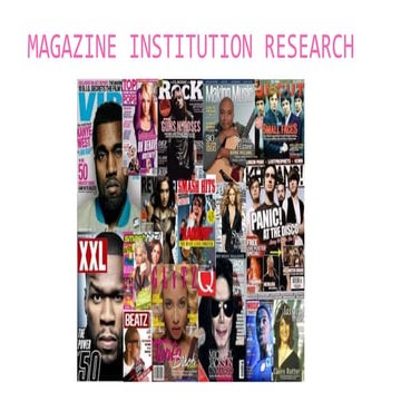 Institutional research powerpoint | PPTX