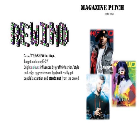 Magazine pitch