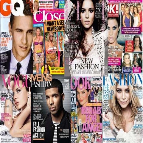 Magazine presentation