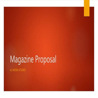 Magazine Proposal