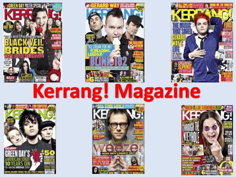 Music Magazine Rate Cards