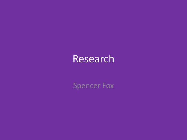  Magazine Research