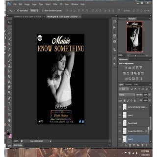 Process of Mag draft 5th poster