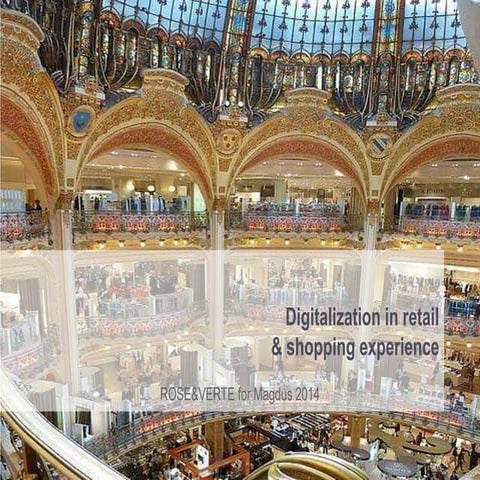 Digitalization in retail & shopping experience