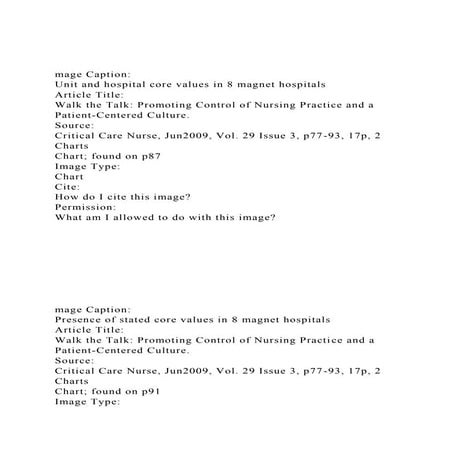 mage CaptionUnit and hospital core values in 8 magnet hospita.docx