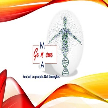 M&A Genome | E2E People 