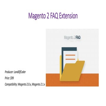 Magento 2 FAQ Extension | LandOfCoder