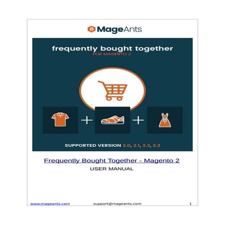 Magento 2 Frequently Bought Together