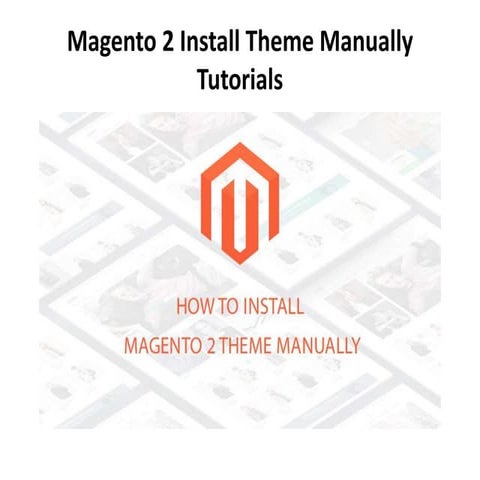 Magento 2 install theme manually