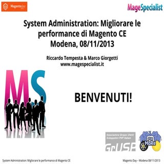 System Administration: Migliorare l...