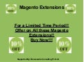 Magento extension development: See Discounted Magento Extensions