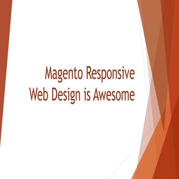 Magento RWD is Awesome