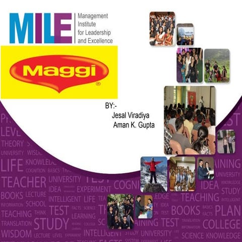 Maggi case study 1 | PDF