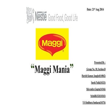 Maggi mania...g10 sec b