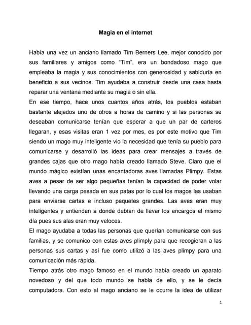 Magia en el internet