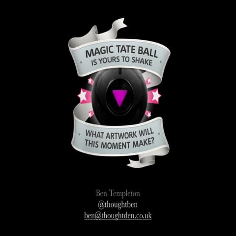 Magic Tate Ball - A look inside Tate's most successful app