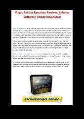 magic article rewriter download full version