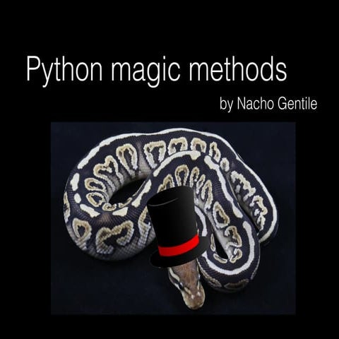 Python Magic Methods: a practical example | PDF