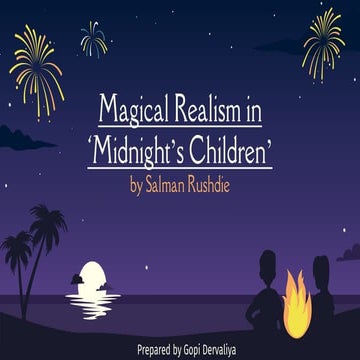 Magical Realism in 'Midnight's Children' - Paper 202 | PPTX