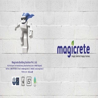 Magicrete corporate broucher | PDF