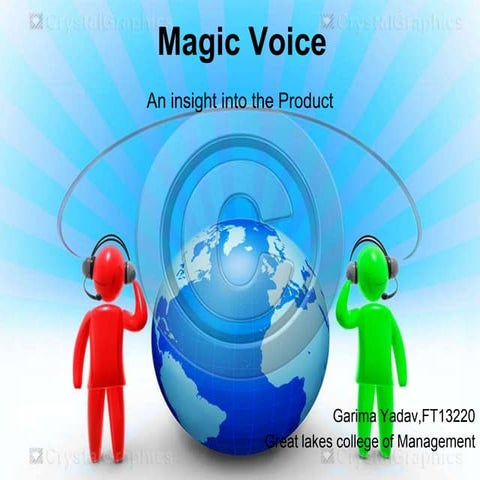 Magic voice ppt glim