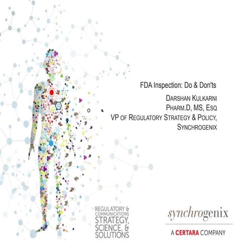 Preparing for an FDA Inspection