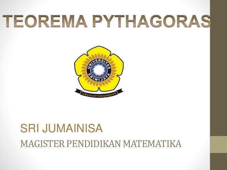 Teorema Pythagoras