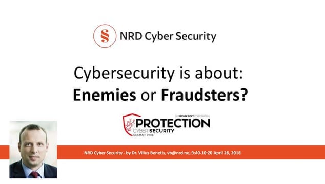 Ciberseguridad: Enemigos o defraudadores (MAGISTRAL)