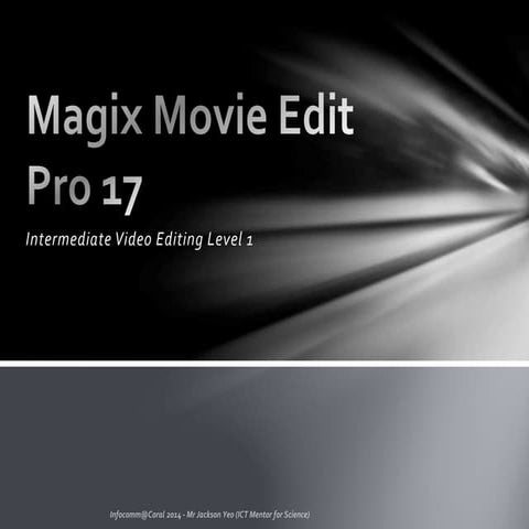 Magix movie edit pro 17 level 1