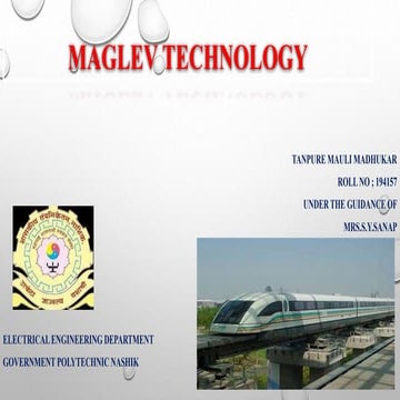 Maglev Train | PPTX