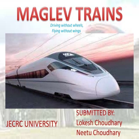 Basic Maglev Train and its Working | PPTX