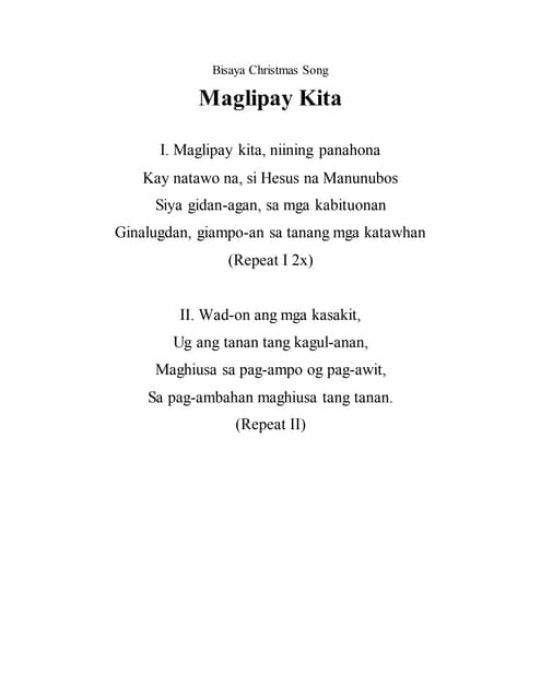 Maglipay kita